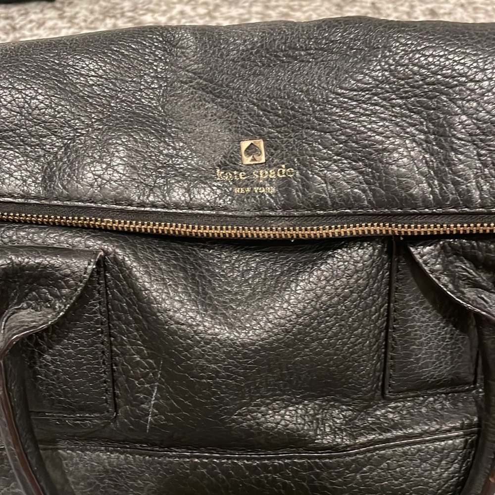 Kate Spade Black Leather Purse - Picture 3 of 4
